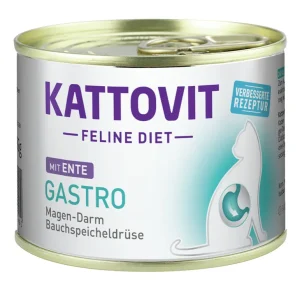 KATTOVIT Feline Diet Gastro Ente 185 g Finale Aktion